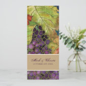 Einladung zum Hochzeitsfeiern (Stehend Vorderseite)