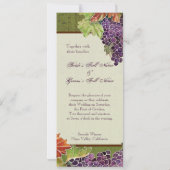 Einladung zum Hochzeitsfeiern (Rückseite)