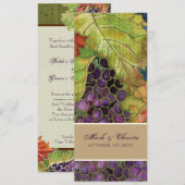 Einladung zum Hochzeitsfeiern (Vorne/Hinten)