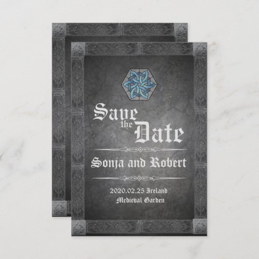 Einladung zum Hochzeitsfeiern (Vorne/Hinten)