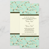 Einladung zum Hochzeitsfeiern (Vorne/Hinten)