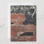 Einladung zum Hochzeitsfeiern (Rückseite)