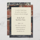 Einladung zum Hochzeitsfeiern (Vorne/Hinten)