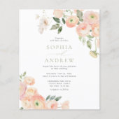 Einladung zum Hochzeitsfeiern (Vorderseite)