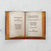 Einladung zum Hochzeitsfeiern (Innenseite)