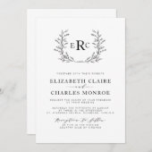 Einladung zum Hochzeitsfeiern (Vorne/Hinten)