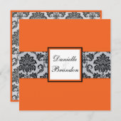 Einladung zum Hochzeitsfeiern (Vorne/Hinten)