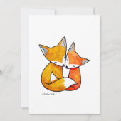 Einladung zum Hochzeitsfeiern (Rückseite)