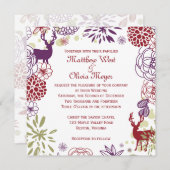 Einladung zum Hochzeitsfeiern (Vorne/Hinten)