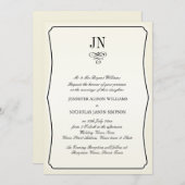 Einladung zum Hochzeitsfeiern (Vorne/Hinten)