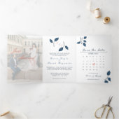 Einladung zum Hochzeitsfeiern (Innenseite)