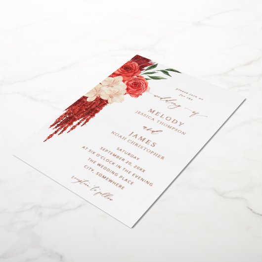 Einladung zum Hochzeitsfeiern (Gedreht)