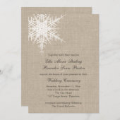 Einladung zum Hochzeitsfeiern (Vorne/Hinten)