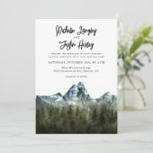 Einladung zum Hochzeitsfeiern (Stehend Vorderseite)