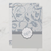 Einladung zum Hochzeitsfeiern (Vorne/Hinten)