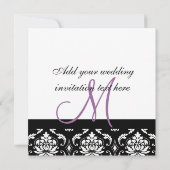 Einladung zum Hochzeitsfeiern (Rückseite)