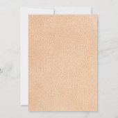 Einladung zum Hochzeitsfeiern am Longhorn Western (Rückseite)