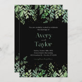 Einladung zum Hochzeitsfeiern & Ankündigungen Flas (Vorne/Hinten)