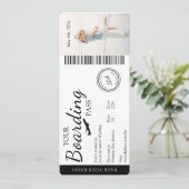 Einladung zum Hochzeitsfeiern - Einladung zum Boar (Stehend Vorderseite)