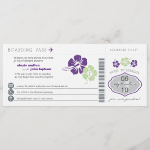 Einladung zum Hochzeitsfeiern im Boarding