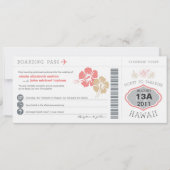 Einladung zum Hochzeitsfeiern im Boarding (Vorderseite)