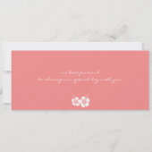 Einladung zum Hochzeitsfeiern im Boarding (Rückseite)