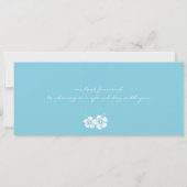 Einladung zum Hochzeitsfeiern im Boarding (Rückseite)