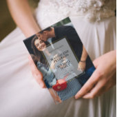 Einladung zum Hochzeitsfeiern im Foto