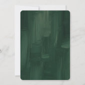 Einladung zum Hochzeitsfeiern im Grünen Garten (Rückseite)