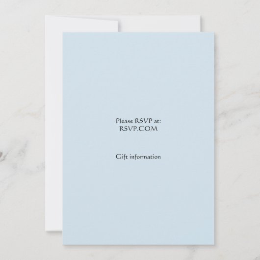 Einladung zum Hochzeitsfeiern im Seepferd (Rückseite)