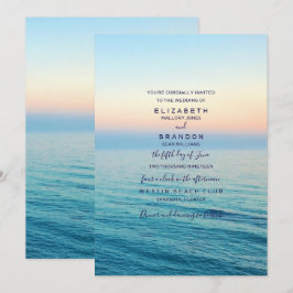 Einladung zum Hochzeitsfeiern im Sunset Sky Beach