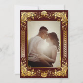 Einladung zum Hochzeitsfeiern in Regal (Rückseite)