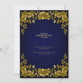 Einladung zum Hochzeitsfeiern in Regal (Rückseite)