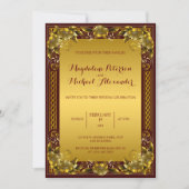 Einladung zum Hochzeitsfeiern in Regal (Vorderseite)