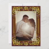 Einladung zum Hochzeitsfeiern in Regal (Rückseite)