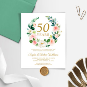 Einladung zum Hochzeitsfeiern in Rosa