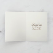 Einladung zum Hochzeitsfeiern in Sand (Innenseite)