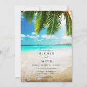 Einladung zum Hochzeitsfeiern in Tropical Island (Vorderseite)