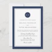 Einladung zum Hochzeitsfeiern mit benutzerdefinier (Vorderseite)