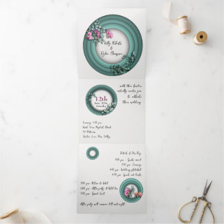 Einladung zum Hochzeitsfeiern mit individueller Dr