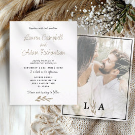 Einladung zum Hochzeitsfeiern mit kleinem Budget