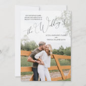 Einladung zum Hochzeitsfeiern mit mehreren Fotos (Vorderseite)