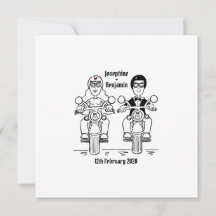 Einladung zum Hochzeitsfeiern mit personalisiertem