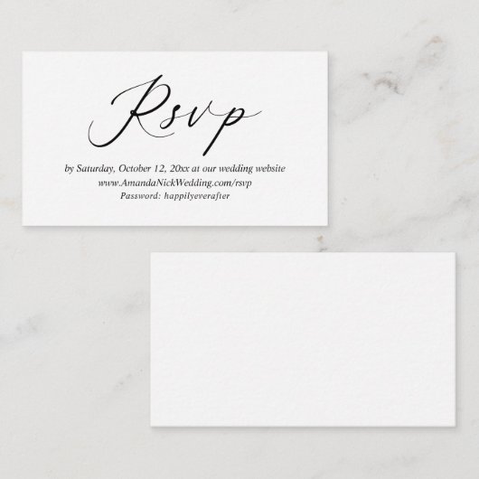 Einladung zum Hochzeitsfeiern Online-UAWG, moderne (Vorne/Hinten)