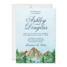 Einladung zum Hochzeitsfest im Bergsee