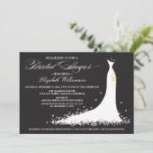 Einladung zum Hochzeitsgown-Brautparty (Junge) (Stehend Vorderseite)