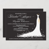 Einladung zum Hochzeitsgown-Brautparty (Junge) (Vorne/Hinten)