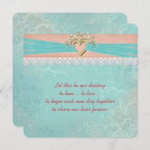 Einladung zum Hochzeitsherz