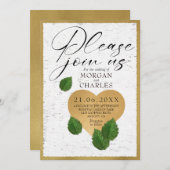 Einladung zum Hochzeitskartentouren (Vorne/Hinten)