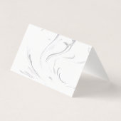 Einladung zum Hochzeitskleid (Rückseite)